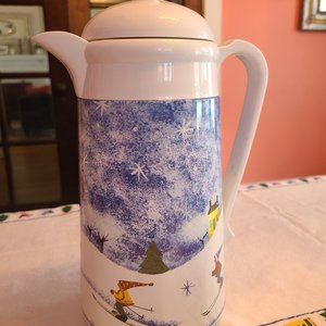 Coffee Thermos/Carafe & Lid Winter Wonderland by NIKKO